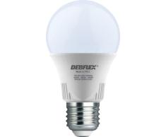 Bombilla LED â Bombilla de bajo consumo â Bombilla con casquillo â Bombilla de llama â Equivalente a bombilla halÃ³gena â Bombilla A60 triple flujo Smd cristal blanco E27 7 W 650 Lm