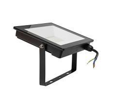 WERKA PRO Proyector plano LED de 50 W exterior, iluminaciÃ³n impermeable, resistente a la intemperie, foco exterior seguro, luz blanca, Ã¡ngulo de radiaciÃ³n, 130Â°, fÃ¡cil instalaciÃ³n