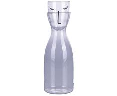 Jarra con vaso de vidrio de borosilicato, Vis à Vis