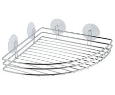 Gelco Design Broadway estantería de Esquina, Metal, Cromo, 25 x 25 x 5,5 cm