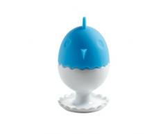 Maxwell & Williams JP3005 - Huevera con Tapa de Silicona, salero y pimentero (en Caja de Regalo), Color Azul