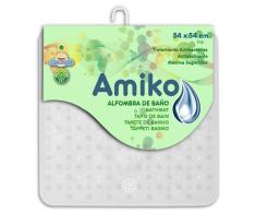 ALFOMBRA BAÃO PVC TRANSLUCIDO 54X54 CM TRANSPARENTE