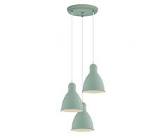 EGLO PRIDDY-P lámpara Colgante, 60 W, Pastell Hellgrün