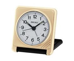 Seiko Reloj Despertador analÃ³gico plÃ¡stico Oro QHT015G