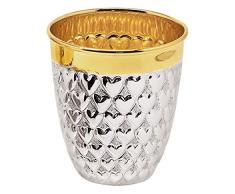 Edzard Taza corazón Alt. 8 cm, 0,2 L Vasos de Agua y de Whisky, Multicolor, Ãnico