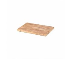 Continenta Caucho Madera ensamblada para Cortar Profesional con Mosaico Dibujo, Cortar, Tabla de Madera sin pies, tamaño: 30 x 21,5 x 2 cm