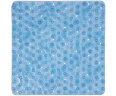Spirella 55 x 55, Azul colección Bionic, Alfombrilla de Ducha, PVC