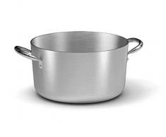 BALLARINI Profesional Cacerola Media con 2Â Asas, Aluminio, Gris, 20Â cm