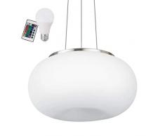 EGLO OPTICA-RGB lámpara colgante, 15 W, Blanco