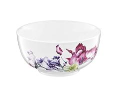 AMBITION Cuenco de cristal, 13 cm, para frutas, ensalada, cereales, ensalada, ensalada, porcelana, helado, postre, moderno