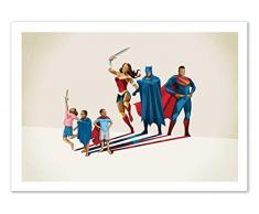 Wall Editions Art Poster 50x70 cm Cartel Papel Acolchado Mate 200g