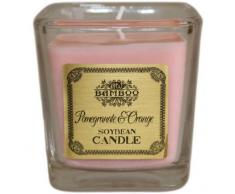 A & W AW Velas Cera de Soja, Rosa, 7 x 7 x 7.5 cm