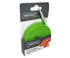 Nerthus FIH 455 - Vaso plegable de silicona 150ml,