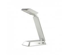 El portátil Xtralite LED plegable Task lámpara, Plata xl20800