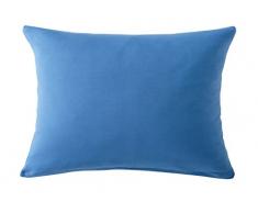Blanc des Vosges Almohada algodón, algodón, Azul Real, 40 x 60 cm