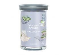 Yankee Candle Signature - Vela perfumada | A Calm & Quiet Place - Vela de vaso grande con doble mecha, mezcla de cera de soja de larga duraciÃ³n, regalo perfecto para mujeres
