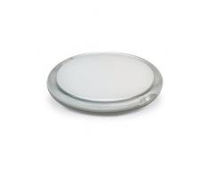 eBuyGB Espejo cosmético para Mujer â Doble Cara Aumento Compacto (10 Unidades) â 6,5 cm de diámetro â 10 x Transparente