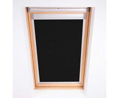 Bloc Skylight Estor para Ventanas de C2Â A Dakstra Ventanas de Techo Blockout, Color Negro