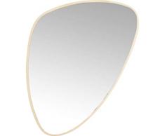 Kare Design Espejo Jetset, oro, 56x83cm, oval, metal, sala de estar
