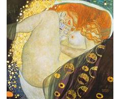 Legendarte Cuadro Lienzo, ImpresiÃ³n Digital - DÃ¡nae Gustav Klimt, cm. 50x60 - DecoraciÃ³n Pared