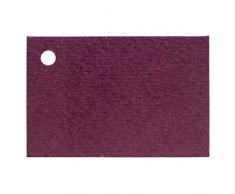 Mopec Tarjeta Granate con perforaciÃ³n, Pack de 100 Unidades, Cartulina, 0.02x4.50x3.00 cm