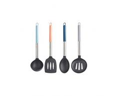 BERGNER Q3475 Set 4 Utensilios de Cocina colección Nordica, Nylon