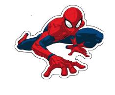 Marvel- Cojin Spiderman Peluche, Multicolor (128994)