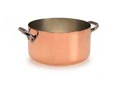 Agnelli Pans CORDEROS: poignes Olla con el Cobre, y el Fondo para la inducción de 20 cm de diámetro & # x160; ser. - AGNI821