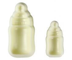 JEM Pop It - Moldura en Forma de Biberón de Bebé para Decoración de Pasteles, Juego de 2 – Tamaños Grandes y Pequeños