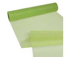 Deko AS GmbH Rayas Organza Mesa Banda – Color Verde – 28 cm x 15 m – 70 280 031