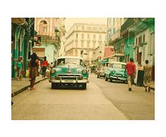 Komar Wandbild Von Cuba Rush | Poster, Bild, Wohnzimmer, Schlafzimmer, Dekoration, Kunstdruck | ohne Rahmen | P122C-40x30 fotomural, carbÃ³n