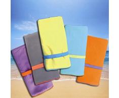 Secaneta Toalla Microfibra Mujer, Gris, Talla Ãºnica