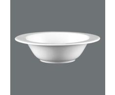 Seltmann 001.681759 - Cuenco de postre (porcelana, 00006, ovalado, 0,45 L, capacidad de 5,5 cm de altura, 19,9 cm de diámetro)