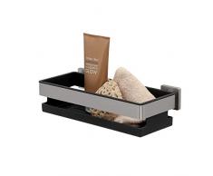 Tiger Dock Cesta de Ducha, Acero Inoxidable Cepillado, 30 x 8 x 13.8 cm