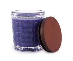 Pajoma Virile Edition - Vela perfumada (175 g, con gran fragancia, con cierre, para aproximadamente 40 horasâ¦ (Ebony Rose Oudh)