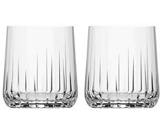 Topkapi McKlinsey - Juego de 3 vasos de whisky (8,5 cm de altura, 310 ml)
