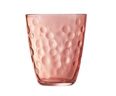 Luminarc Pepite Vaso Alto Vidrio 31cl Rosa