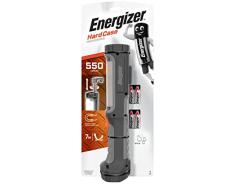 Energizer Profesional - Linterna hardcase pivot para uso profesional, 550 lÃºmenes, resistencÃ­a caÃ­da 7 m y 4 pilas AA incluidas