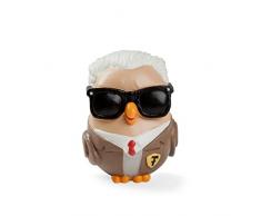 Estudio Egan ML18GU/2EF Figura Ingeniería Ferra, Modelo GOOFI, cerámica, mutlicolore, 8 x 8 x 10 cm