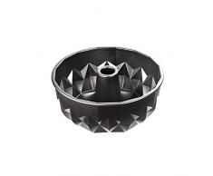 Kaiser 23 0064 6794 - Molde (Molde para Tartas, Alrededor, Fluted Surface, Negro, Aluminio, 250 mm)