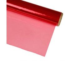Hygloss 7606 â Rollo de Papel de Regalo (Violonchelo, 50,8 cm por 5 pies, Azul, Rojo, n/a