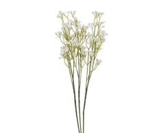 Aufora - Flor Artificial para bebé (60 cm), Color Blanco