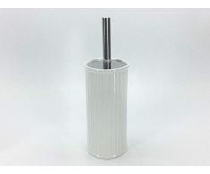 General Trade Escobillero con escobilla, Color Blanco