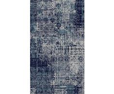 Homemania - Alfombra Impresa, 25% poliÃ©ster, 75% algodÃ³n, Multicolor