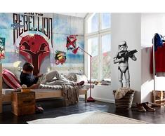 Komar 1Â âÂ Star Wars Rebels Pared de Papel Pintado, Multicolor, 8