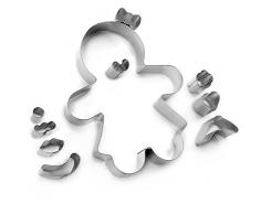 IBILI 794302 - Set 10 Cortapastas Chica