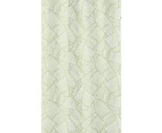 Kleine Wolke 5273615305 Jungle Cortina de Ducha, 180 x 200 cm, Verde
