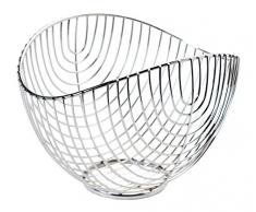 JD Diffusion T3433 Frutero hierro y metal, 25 X 22 X 17 cm