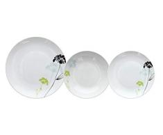 Tognana ME070185594 Vajilla de 18 piezas, porcelana