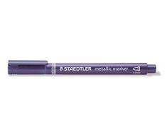 Staedtler 8323 â 623. Marcador metÃ¡lico. Un rotulador de tinta metÃ¡lica de color violeta.